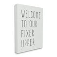 thumbnail image 3 of Stupell Industries Fixer Upper Home Welcome Sign Casual Typography Graphic Art Gallery Wrapped Canvas Print Wall Art, Design by Lux + Me Designs, 3 of 7