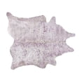 thumbnail image 1 of Natural 676685045829 6 x 7 ft. Scotland Cowhide Rug - Grey, Pink & Silver, 1 of 2