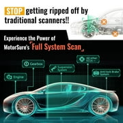 Car OBD2 Scanner Bluetooth, Comprehensive Car Code Reader for iOS & Android, Wireless Auto Diagnostic Tool to Check Engine & Fix Cars & Vehicles