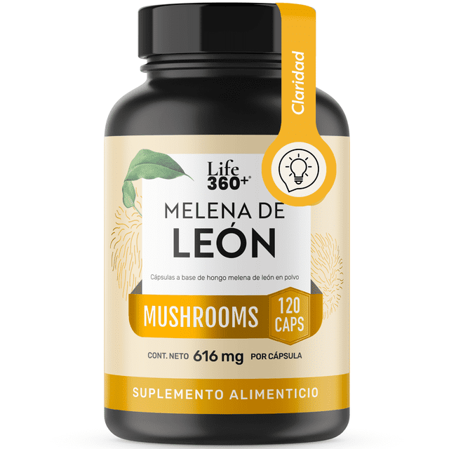 HONGO MELENA DE LEÓN Life360+ 120 Cápsulas