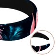 thumbnail image 5 of 2 Pack Starry Flamingos Headband for Women Girls - Head Band Wide Hairband Hair Accessories, 5 of 6