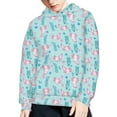 thumbnail image 3 of DISNIMO Axolotl Hoodie Girls Star Hoodies for Kids Preppy Sweatshirt Long Sleeve Graphic Hoodie Boys 14-16 Pullover Sweatshirts for Girls Teen Streetwear Polyester Clothes for Children Soft, 3 of 7