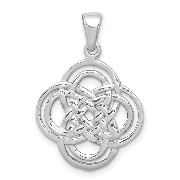 925 Sterling Silver Celtic Knot Pendentif Pendentif Pendentif Claddagh
