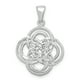 925 Sterling Silver Celtic Knot Pendentif Pendentif Pendentif Claddagh – image 1 sur 6