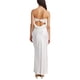 thumbnail image 4 of VISgogo Vestido sin mangas sin espalda para mujer, de una sola pieza elegante sin tirantes de color sólido, vestido de banquete de boda para cóctel VISgogo moda, 4 of 9