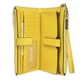 thumbnail image 4 of Michael Kors Women's Jet Set Large Ombré Signature Logo Wristlet (Daisy Yellow), 4 of 5