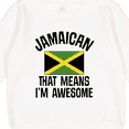 thumbnail image 3 of Inktastic Jamaica Awesome Jamaican Toddler Sweatshirt, 3 of 4