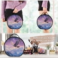 thumbnail image 5 of BZSMCE Makeup Bag Large Travel Cosmetic Bag with Adjustable Dividers Fashion Eagle's Celestial Flight Printed, 5 of 7