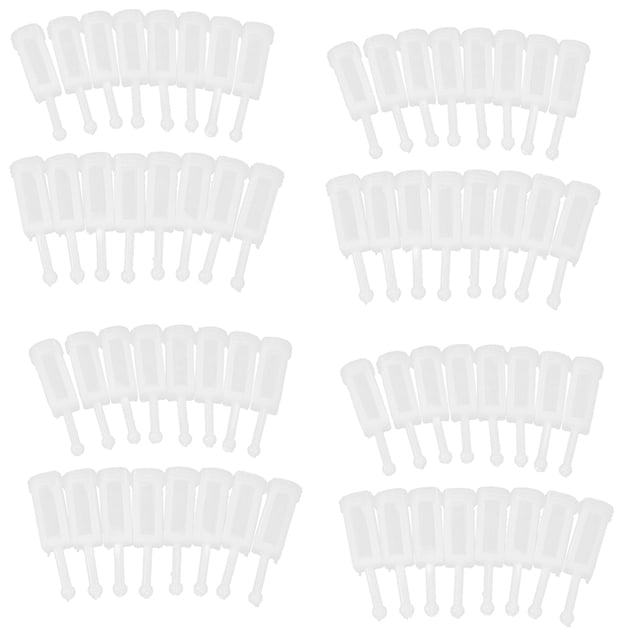 64 Piezas Fina de Filtros de Pistola de Espray de Gravedad Universal, Colador de Pintura de Pistola de Espray de Alimentación Por Gravedad Desechable