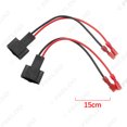 thumbnail image 3 of FEELDO Car 2Pin Stereo Speaker Wire Harness Adaptors For Audi Auto Speaker Replacement Connection Wiring Plug Cables, 3 of 4