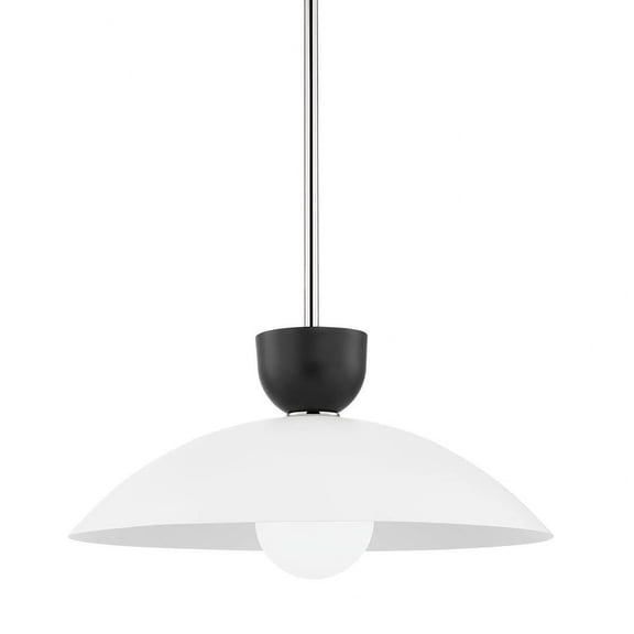 1 Light Pendant in Modern Style 10 inches Tall and 20 inches Wide Bailey Street Home 735-Bel-4610929