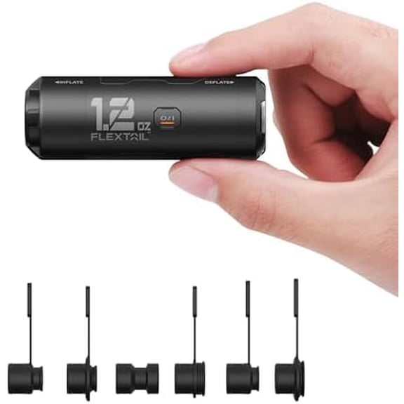 Zero Pump Air Pump for Inflatables, 1.2 oz Ultra-Mini Electric air Pump Portable Air Mattress Pump, Rechargeable Air Pump for Pool Floats Air Bed Air Mattress$$Sport & Recreation Other