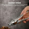 thumbnail image 3 of Chestnut Opener,Stainless Steel Walnut Chestnut Nut Shell Opener,Chestnut Cutter,Chestnut Peelers,Chestnut Nutcracker, Hand Tools Nut Clip Peeler, Multifunctional Nut Cracker Sheller Nut Opener, 3 of 9