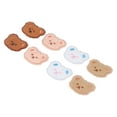 thumbnail image 2 of Falleo Clearance 8pcs Bear Patch Cute Bear Pattern Easy Iron Cartoon Patches DIY Craft Bear Iron On Patches for Dress Package, 2 of 5