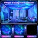 thumbnail image 5 of Lámpara LED de techo Galaxy Projector Stbands Starry Nebula, azul, 5 of 7
