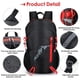 thumbnail image 3 of Nueva mochila de viaje plegable impermeable portátil de gran capacidad Montañismo al aire libre, 3 of 5