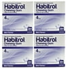 4 Pack - Habitrol Nicotine Gum 4mg Mint (384 Each) - 1536 Total Pieces