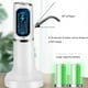 thumbnail image 3 of Dispensador de agua, bomba de agua portátil, minibomba de agua eléctrica en barril, recargable por USB, interruptor para botella de bebida eléctrica, color plateado, 3 of 5