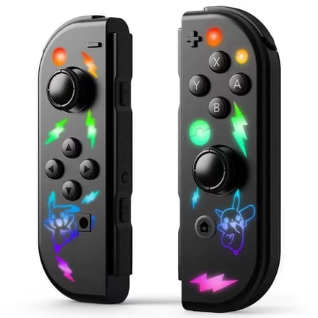 Wireless Joypad Controller for Nintendo Switch, for Switch Joy Con, L/R Controllers Support Dual Vibration/Motion Control/Wake-up Function, for Switch Joycon Pair