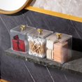 thumbnail image 4 of Caja de almacenamiento de pintalabios acrílico, organizador de maquillaje, 24 rejillas, soporte de exhibición, organizador de cosméticos, 4 of 4