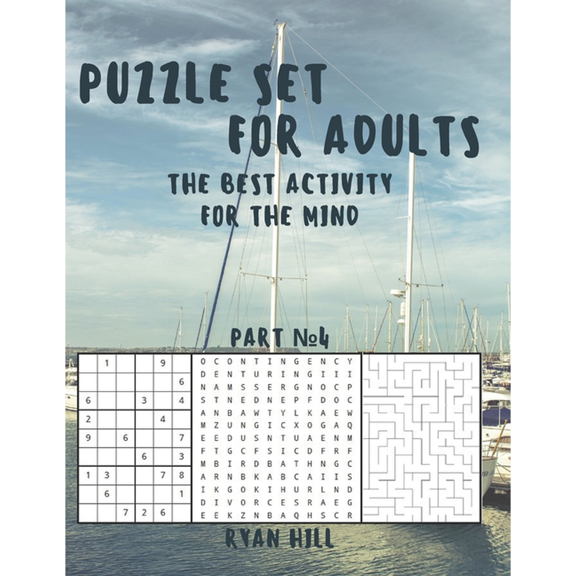Puzzle set for adults: The best activity for the mind Part 4 (Paperback)