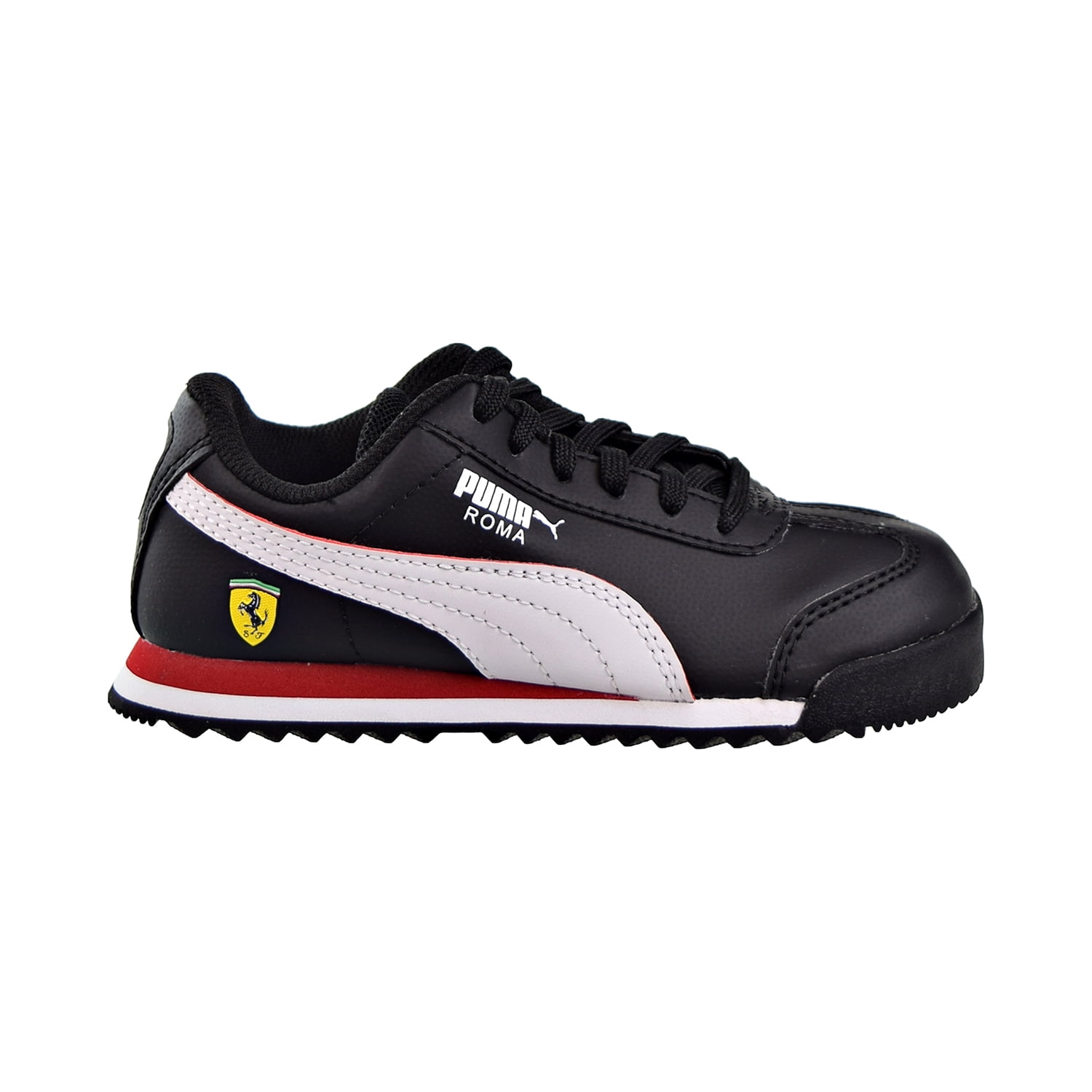 Puma Scuderia Ferrari Roma PS Little Kids' Shoes Black/White/Rosso ...