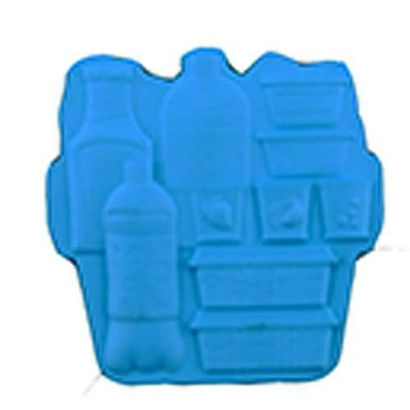 Replacement Part for Fisher-Price Little People Friends Together Play House - HBY89 ~ Replacement Blue Recycle Bin