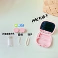 thumbnail image 4 of Estuche para lentes de contacto de Hello Kitty, estuche contenedor para lentes de contacto, estuche Kawaii con pinzas de silicona, Mini caja de bolsillo, 4 of 4