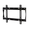 thumbnail image 1 of Peerless PARAMOUNT Universal Flat Wall Mount PF640 - Mounting kit (wall plate, bracket adapter) - for LCD display - fused epoxy - gloss black - screen size: 32"-46" - mounting interface: 400 x 300 mm, 1 of 4