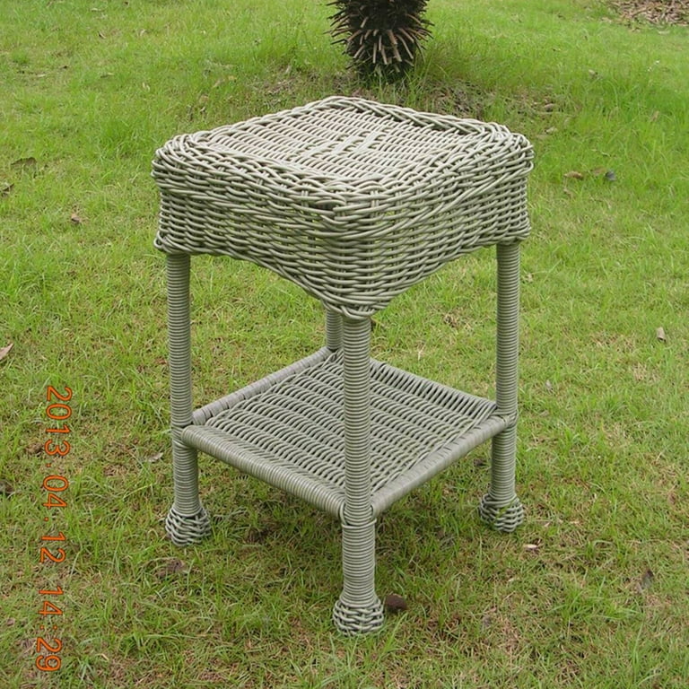 International Caravan Small PVC Resin Side Table International Caravan Small PVC Resin Side Table