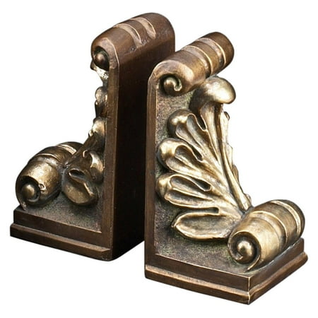 Bey-Berk Acanthus Leaf Bookends