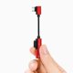 thumbnail image 4 of Adaptador De Conector De Auriculares PD USB-C 5x2 En 1 Para Auriculares Estéreo Auxiliares Rojo 5 piezas, 4 of 8