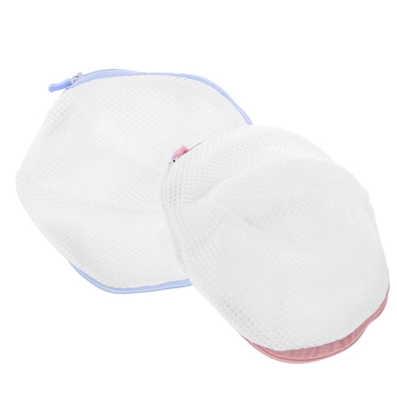 GOOHOCHY Reusable Polyester Mesh Wash Bag for Underwear Socks and Bras with Sturdy Zipper Assorted Color