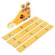 thumbnail image 3 of Laklulu Pegatinas de pared de altura para niños, tabla de crecimiento de altura móvil para bebés, regla, pegatinas de pared de animales, 3 of 8