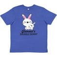 thumbnail image 3 of Inktastic Glammas Snuggle Bunny Easter Youth T-Shirt, 3 of 5