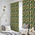 thumbnail image 5 of Blackout Kids Curtains,DarkGreen Cartoon Dinosaurs Eggs Pattern Childrens Insulated Curtains Set Of 2,Bedroom Essentials,Toddler Room Decor 52"x84", 5 of 5