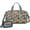 Gray Background Basketball, variant on Women Men Gym Bag,Green and Brown Football Stitch Pattern Small Duffle Bag Spend the Night Bags for Women with Shoes Compartment Washbag,Detachable Shoulder Strap,19.7x8.3x11 Inches