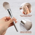 thumbnail image 4 of 14 brochas de maquillaje, correctores de polvo de base, brochas para rubor de sombras de ojos, brocha de maquillaje profesional, con bolsa de almacenamiento, 4 of 7
