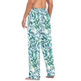 thumbnail image 3 of FORMRS Mens Pajama Pants with Pockets Cotton Sleepwear Lounge Bottoms Sizes S-2XL, Beautiful Leaves Pattern, 3 of 7