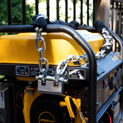 VULCAN Security Chain and Lock Kit - 3/8 inch x 3 foot (+/-2 inches) - Cannot Be Cut With Hand Tools