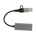 thumbnail image 3 of Adaptateur USB vers Ethernet RJ45, Adaptateur USB C vers RJ45 Structure Intégrée pour PC, 3 of 8