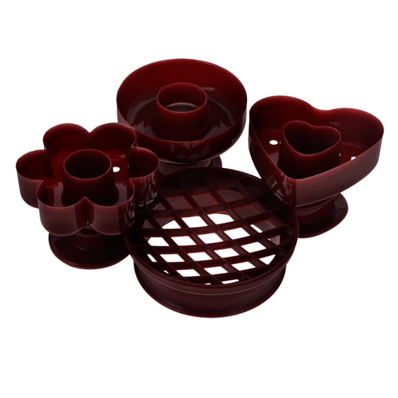 unbranded 4Ud Para Pan Dulces Donuts De Plástico Accesorios De Cocina Reutilizables Y Prácticos