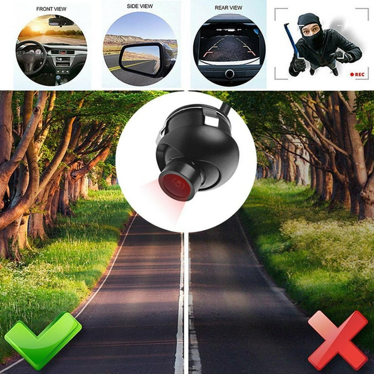 360 Degree Hd Ccd Car Rear View Reverse Night Vision Backup
