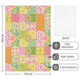 thumbnail image 2 of 2 Pcs Pioneer Flower Floral Print Pattern Kitchen Towels, Funny Microfiber Dish Towel Set, 18" X 26" Tea Towels, 2 of 6
