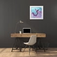 thumbnail image 3 of Kimberly, Allen 12x12 White Modern Wood Framed Museum Art Print Titled - Mermaid at Heart 2, 3 of 4