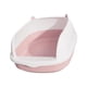 thumbnail image 1 of Caja de arena para gatos, bacinilla, marco desmontable, duradera, arenero, bacinilla, inodoro para mascotas, Rosa L, 1 of 9