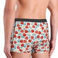 thumbnail image 3 of Disketp Strawberries Men's Boxer Briefs,Soft and Breathable Cotton Underwear with ComfortFlex Waistband, 3 of 7