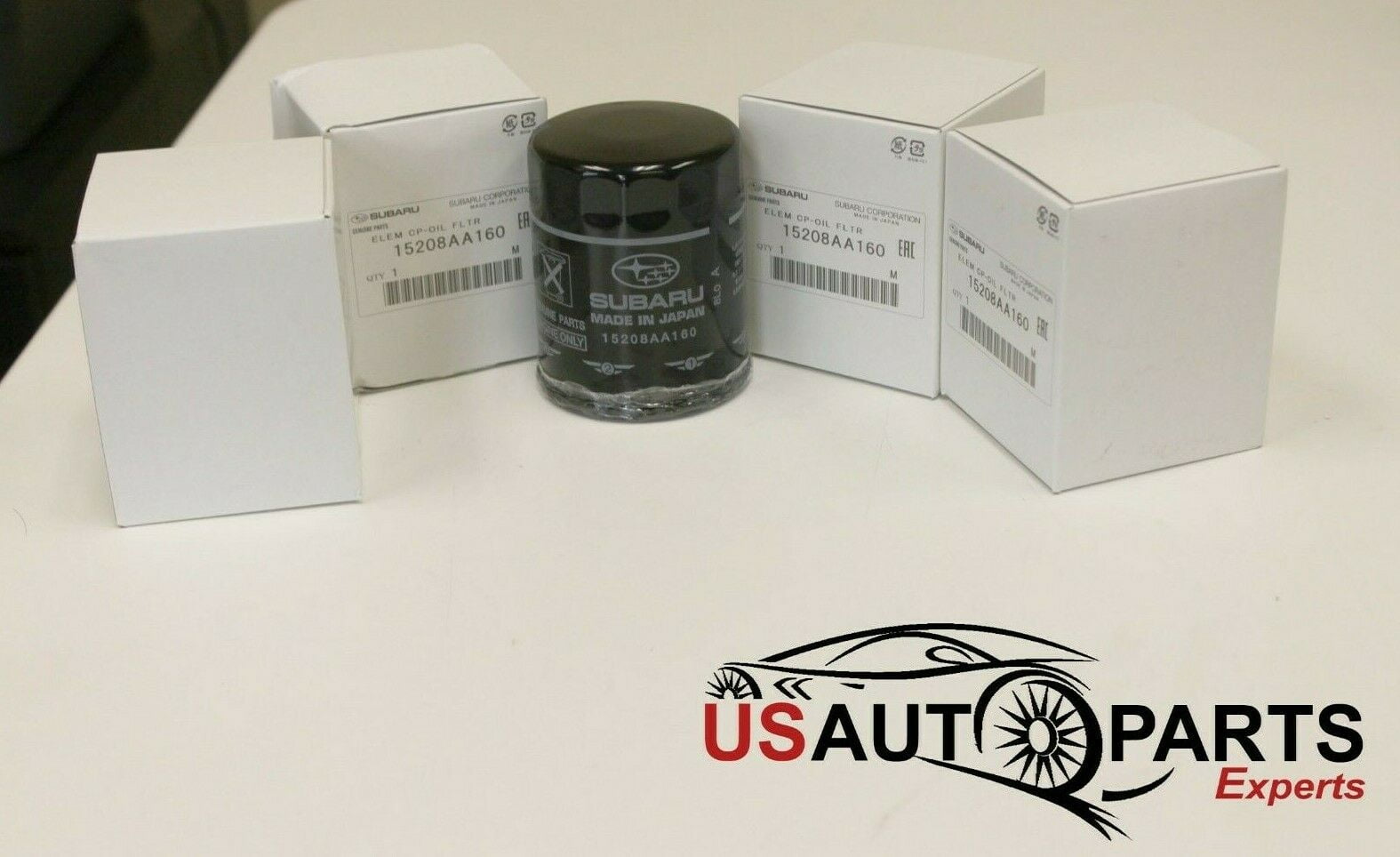 4 PACK Genuine Subaru Engine Oil Filter 