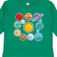 thumbnail image 4 of Inktastic Happy Sun Moon and Planets Boys or Girls Long Sleeve Toddler T-Shirt, 4 of 5