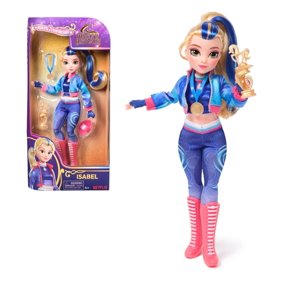 Unicorn Academy, Power of Friendship Isabel Doll with Trophy, Medal & 5 Fashions, 9.5, Dolls & Unicorn Toys, Gifts & Stocking Stuffers for Girls Ages 4 and up